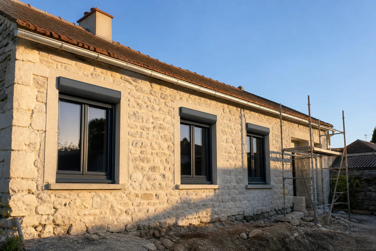 Ordre des travaux rénovation maison : les ouvertures